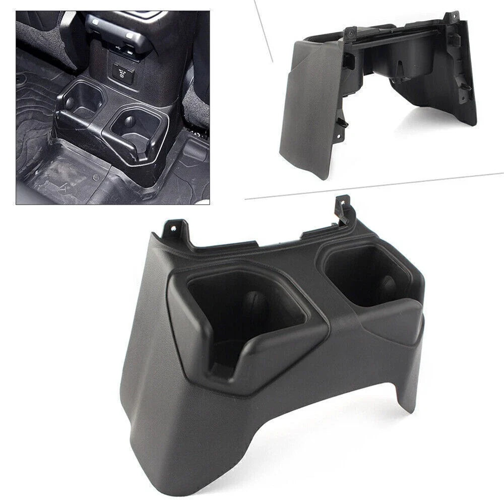 Black Console Cup Holder for 2018-2019 Jeep Wrangler JL (2018-2019)
