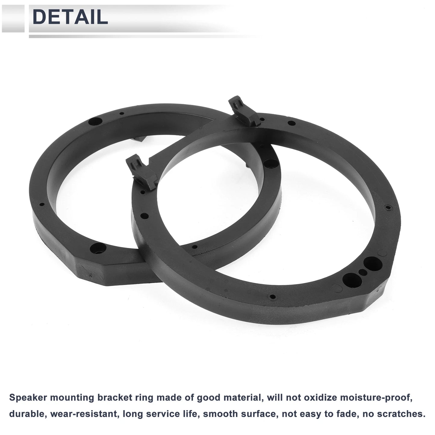 2X Speaker Spacer Rings for Toyota 6.5" Tweeter Speakers