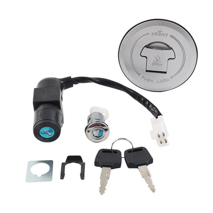 Ignition Switch Lock & Fuel Cap Cover Set for Honda MSX125 GROM125 (2014-2015)