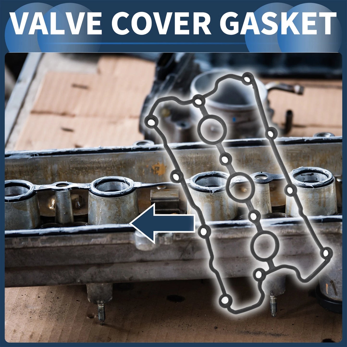 Valve Cover Gasket No. 06E103484N for Audi A4 (2009) A5 Coupe (2008–2010)