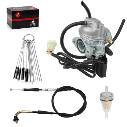 Carburetor & Throttle Cable for Kawasaki KFX 50 (2007–2024)