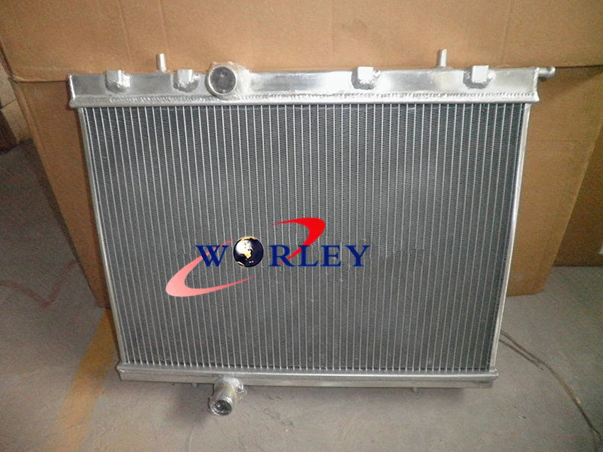 Aluminum Alloy Radiator with Fan for Peugeot 206 (1999–2006)