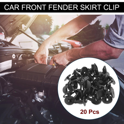 Set of 20 Front Fender Skirt Clips for Chevrolet GMC C K Trucks (2007–2008)