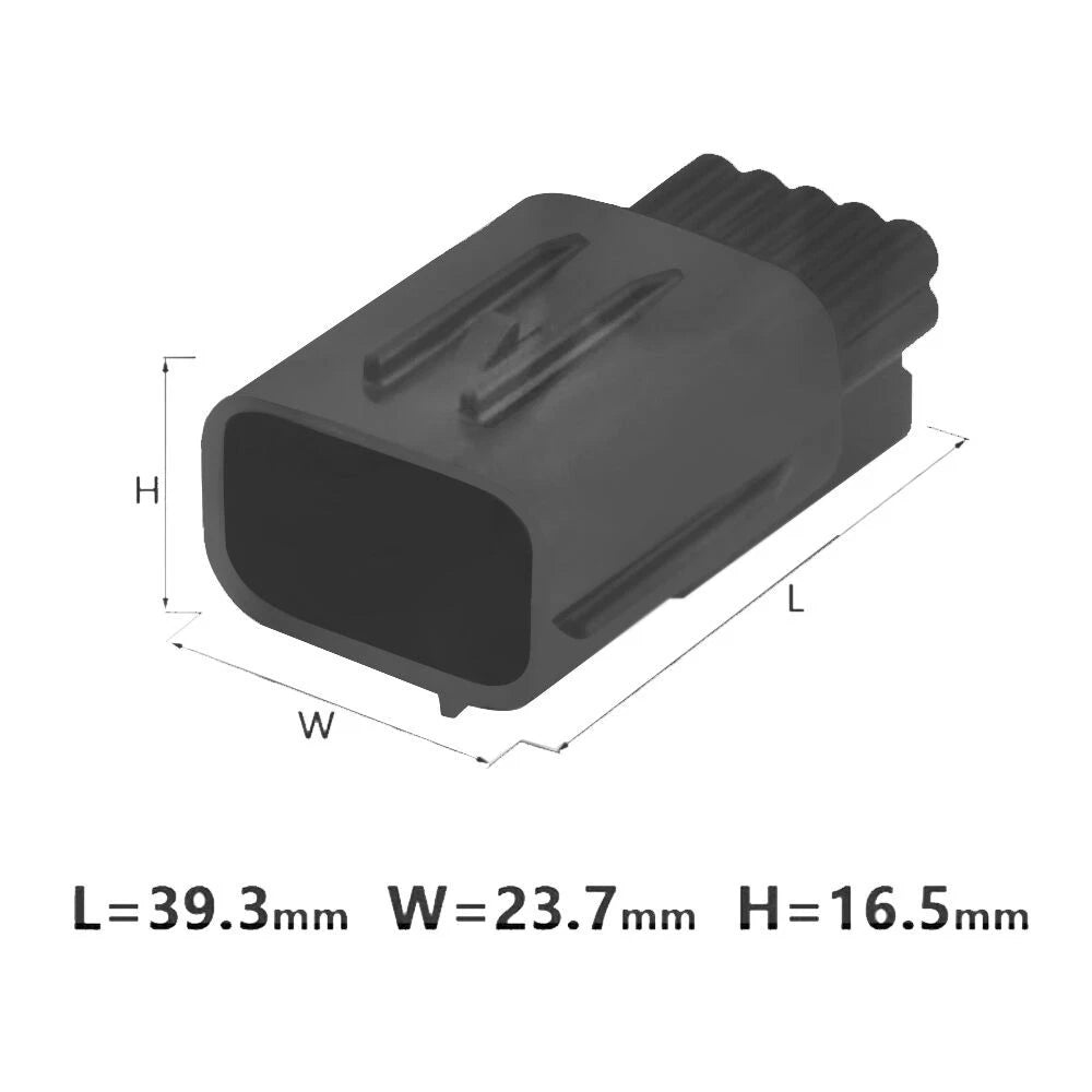 10 Pins Wiring Harness Connector for Toyota Hiace (2005–2023)