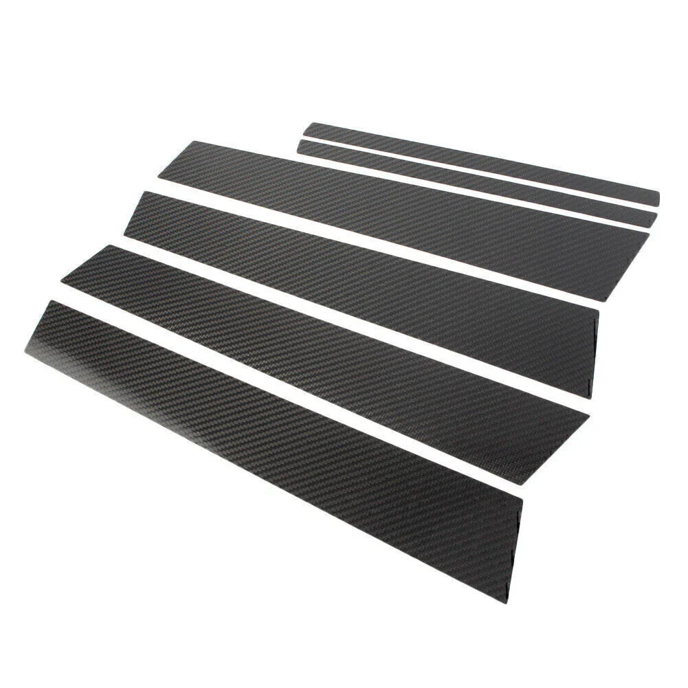 Carbon Fiber Window B Pillar Trim Covers for BMW 3 Series (2013-2018)