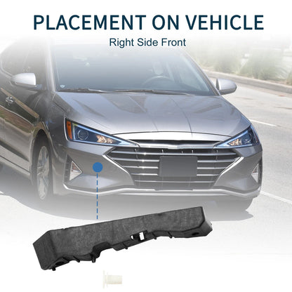 Right Front Bumper Retainer Bracket for Hyundai Accent (2006-2011)