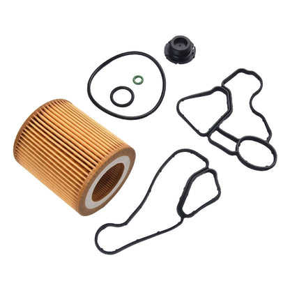 1 Set Car Oil Filter Housing Gasket & Cooler Seal for BMW X3 N26 N52 N54 N56