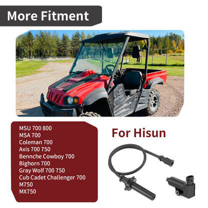Ignition Coil Set for Hisun UTV Axis 700 750 MSU 700 800 (2009–2019)