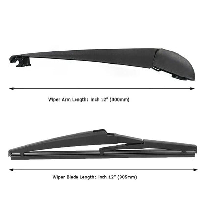 Rear Wiper Arm Blade Set for 2011-2018 Jeep Grand Cherokee (2011-2018)