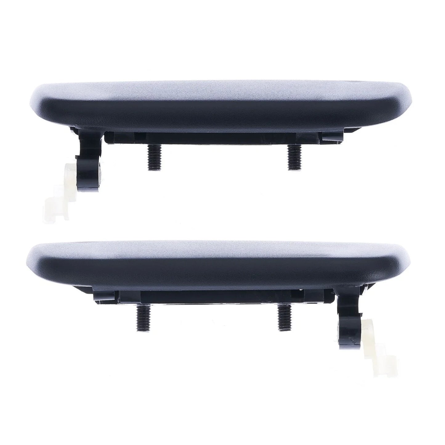 2 x Outer Door Handle Texture Black for Suzuki Alto (2009–2022)