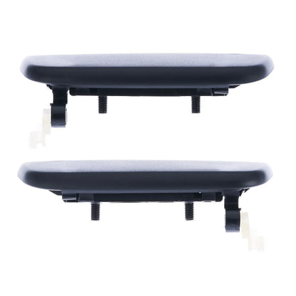 2 x Outer Door Handle Texture Black for Suzuki Alto (2009–2022)