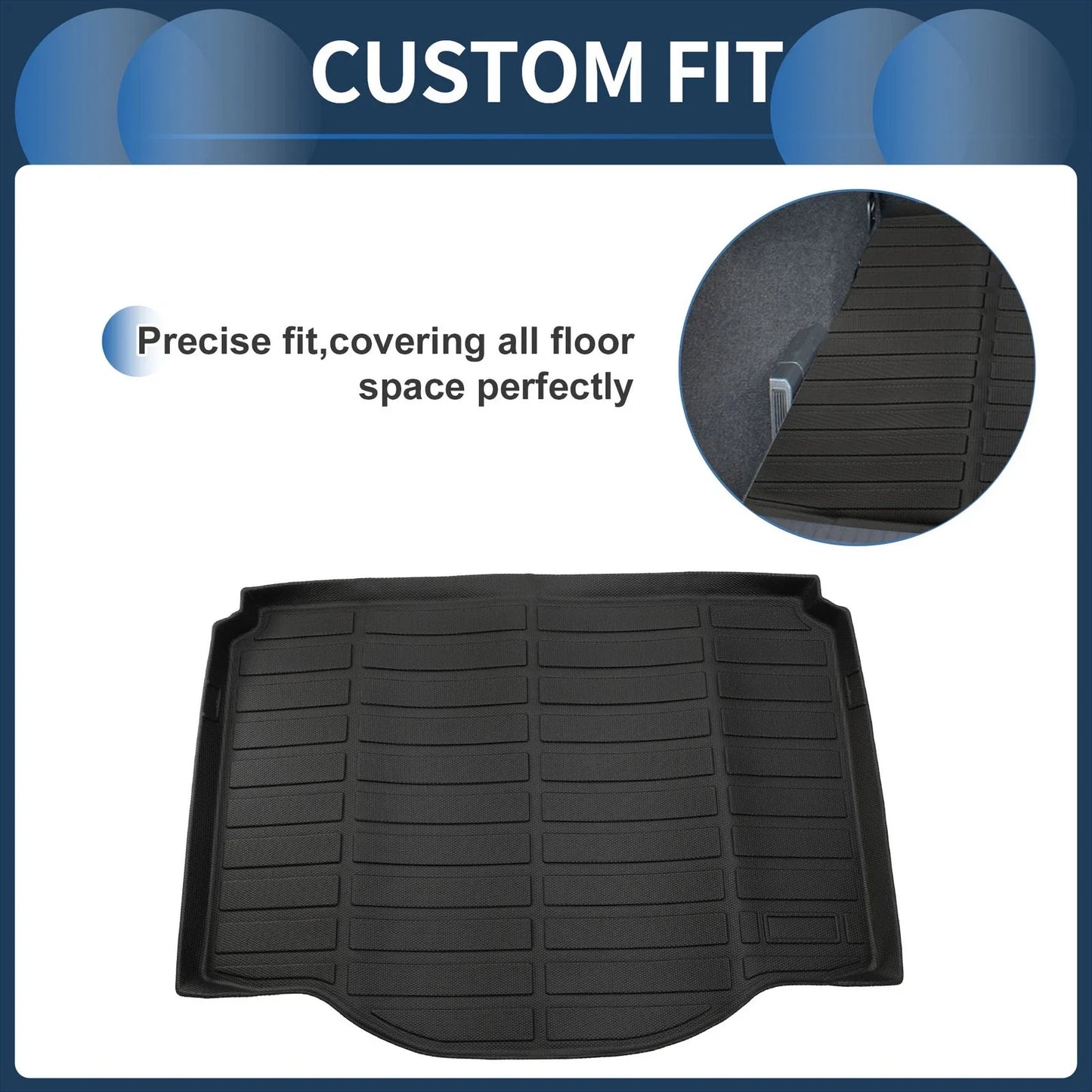 Trunk Mat for Chevrolet Trax, Buick Encore TPE Cargo Liner (2014-2023)