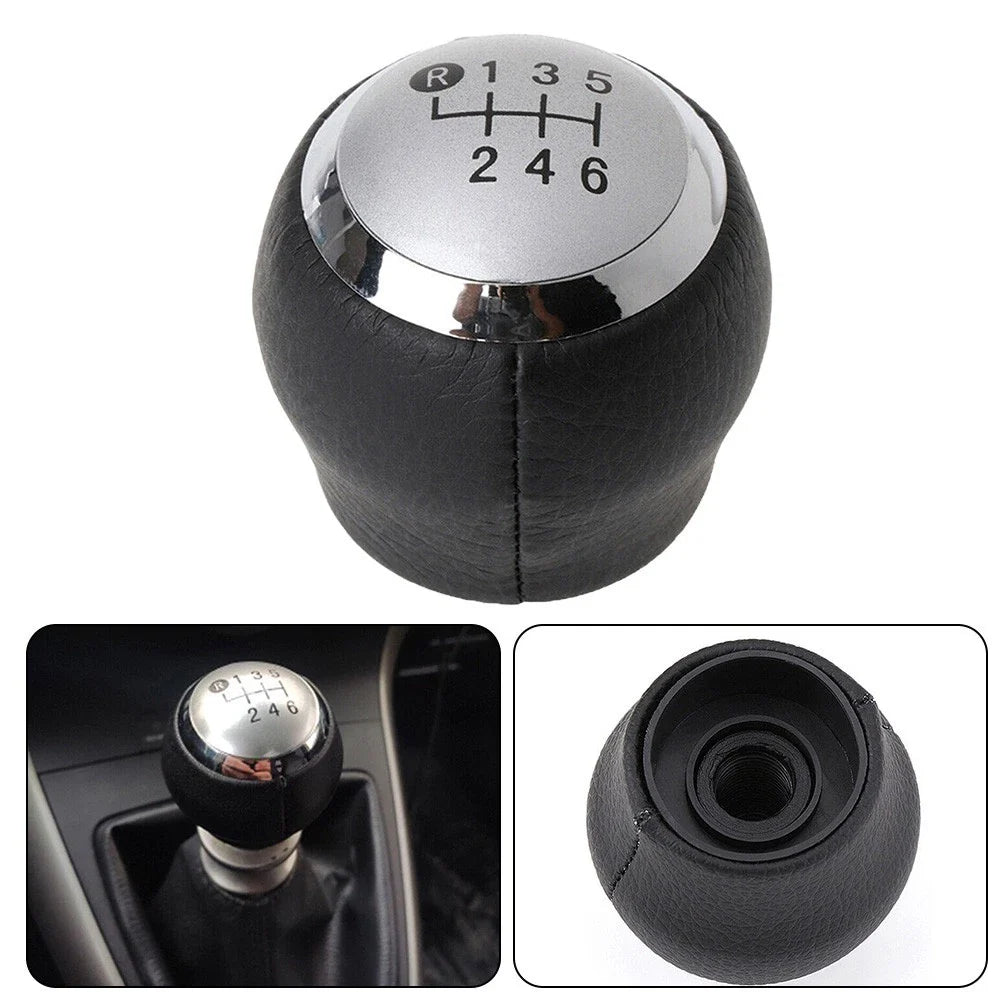1x Gear Shift Knob for Toyota Aygo Corolla PU Leather