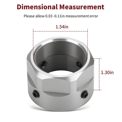 Rear Axle Lock Nut for Yamaha YFZ450R/YFZ450X (2009–2024)