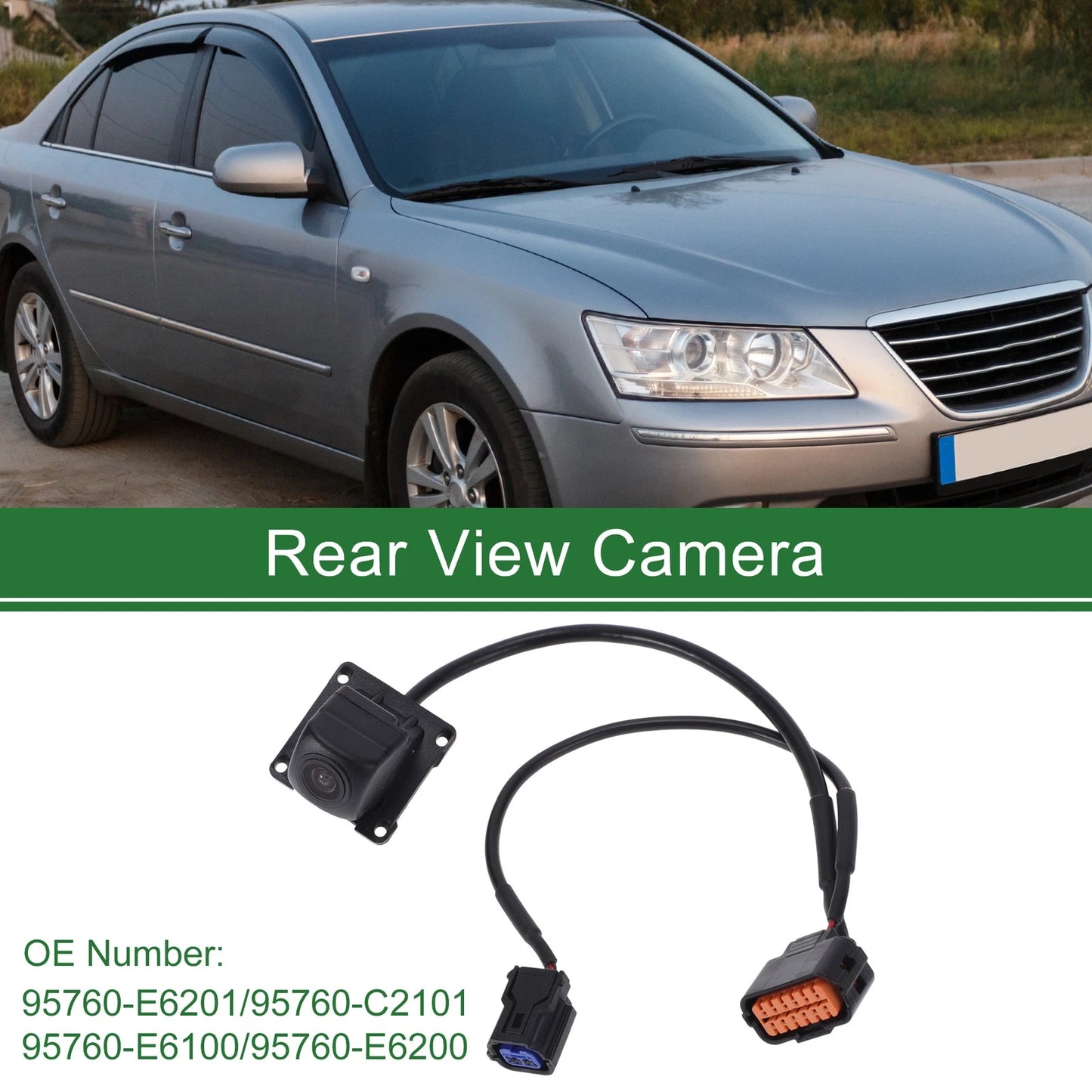 Rear View Camera for Hyundai Sonata (2015) - 120-180 Degree