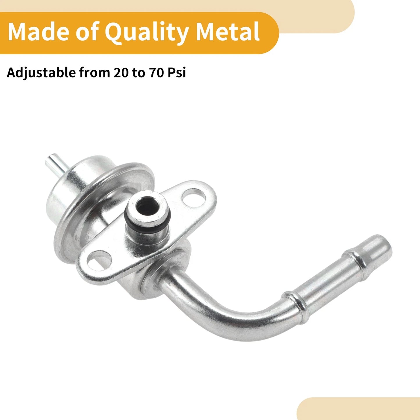 Fuel Pressure Regulator for Nissan Xterra (1998–2004) No. 226703S50A Metal 20-70 Psi