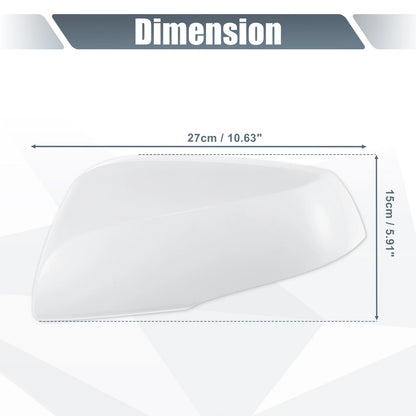 Left Side Mirror Cover Cap for Toyota RAV4 (2019–2023) - White