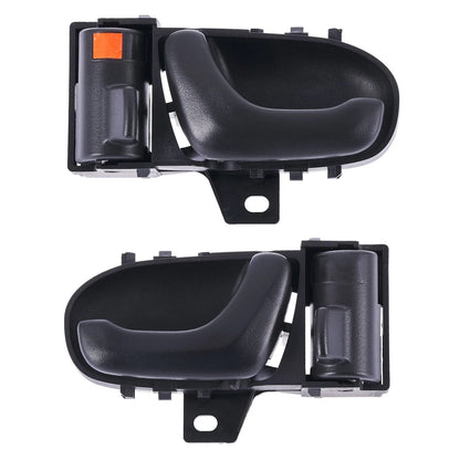 Door Handle Inner 2 x Grey Set for Holden Barina MH (1991–1994)