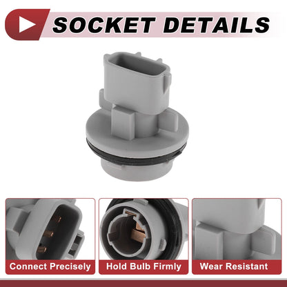 Front Turn Signal Light Socket Wiring for Toyota Highlander (2001–2007) No. 9007599106
