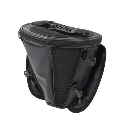 Universal Motorcycle Back Seat Carry Bag Luggage - Black