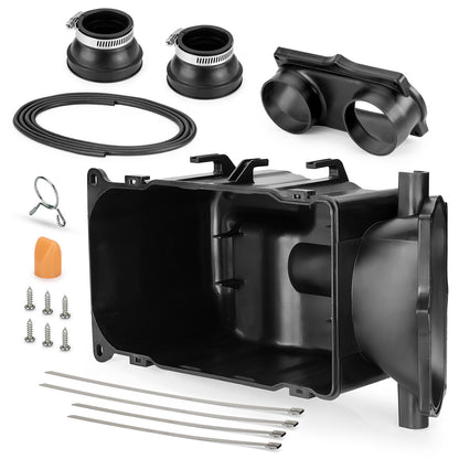 Airbox Air Filter Box with Boots for Yamaha Banshee 350 (1987–2006)