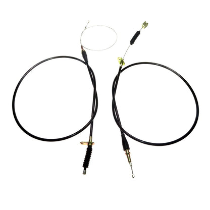 Set of 2 Rear Hand Parking Brake Cables for Nissan Navara D21 (1986–1997)