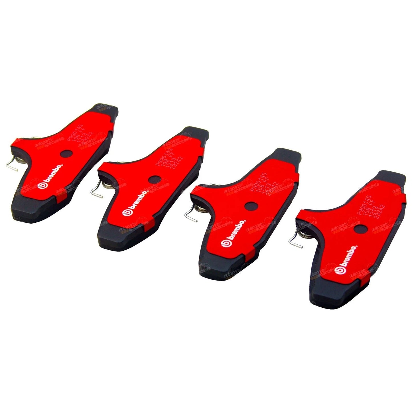 Set of 4 Brembo Rear Disc Brake Pads for Holden Commodore (VB–VS)