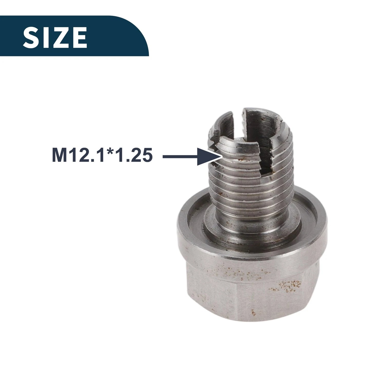 M12.1x1.25 Oil Drain Plug for Universal Applications (Includes Hex Key & Washers)