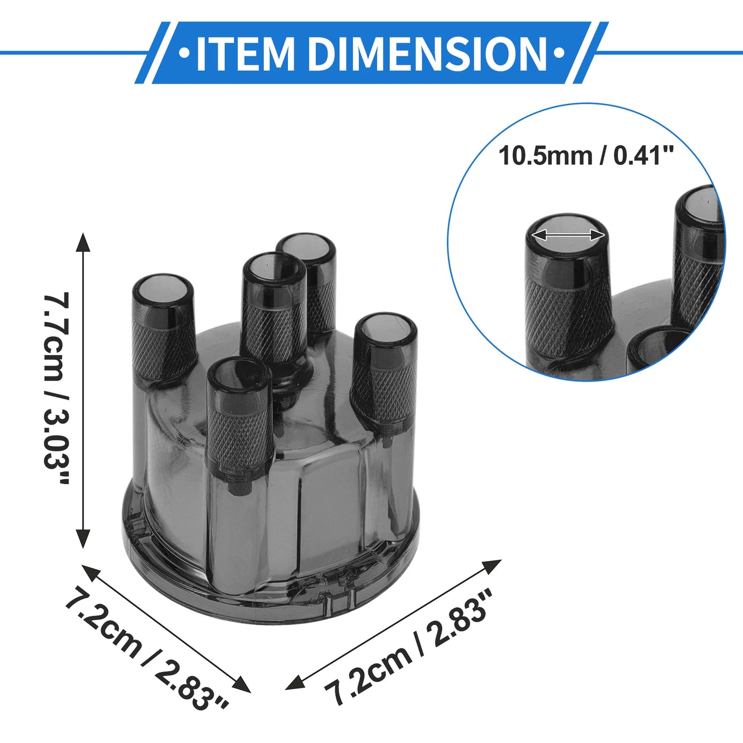 Distributor Cap for VW Bus Ghia Buggy (1968–1979)