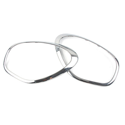 2X Chrome Headlight Trim Ring Bezel Cover for MINI R60 Cooper Countryman (2011–2016)