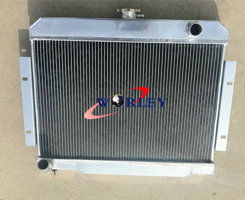 3-Row Aluminum Radiator for Jeep CJ5/CJ6/CJ7 (1970–1986)