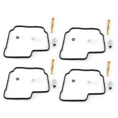 4 x Carburetor Repair Kits for Honda CBR600F, CB400F, CB-1 (1987-1990)