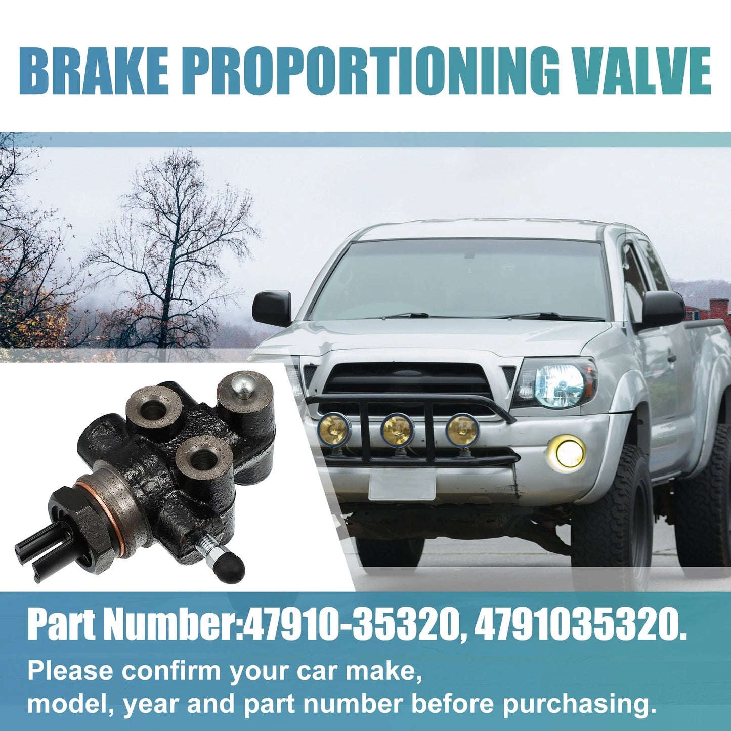 Brake Proportioning Valve for Toyota Tacoma (1995–2004) 47910-27081