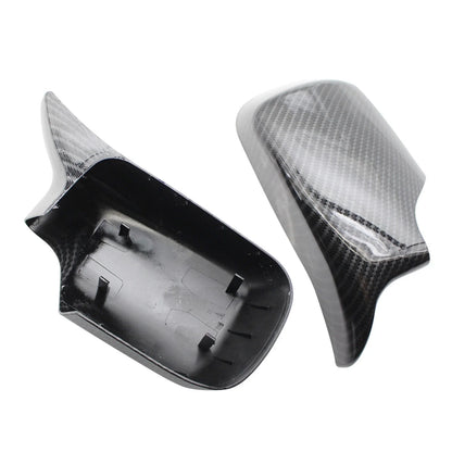 2 x M Style Wing Car Side Mirror Cover Caps for BMW E46 Sedan (1998–2005)