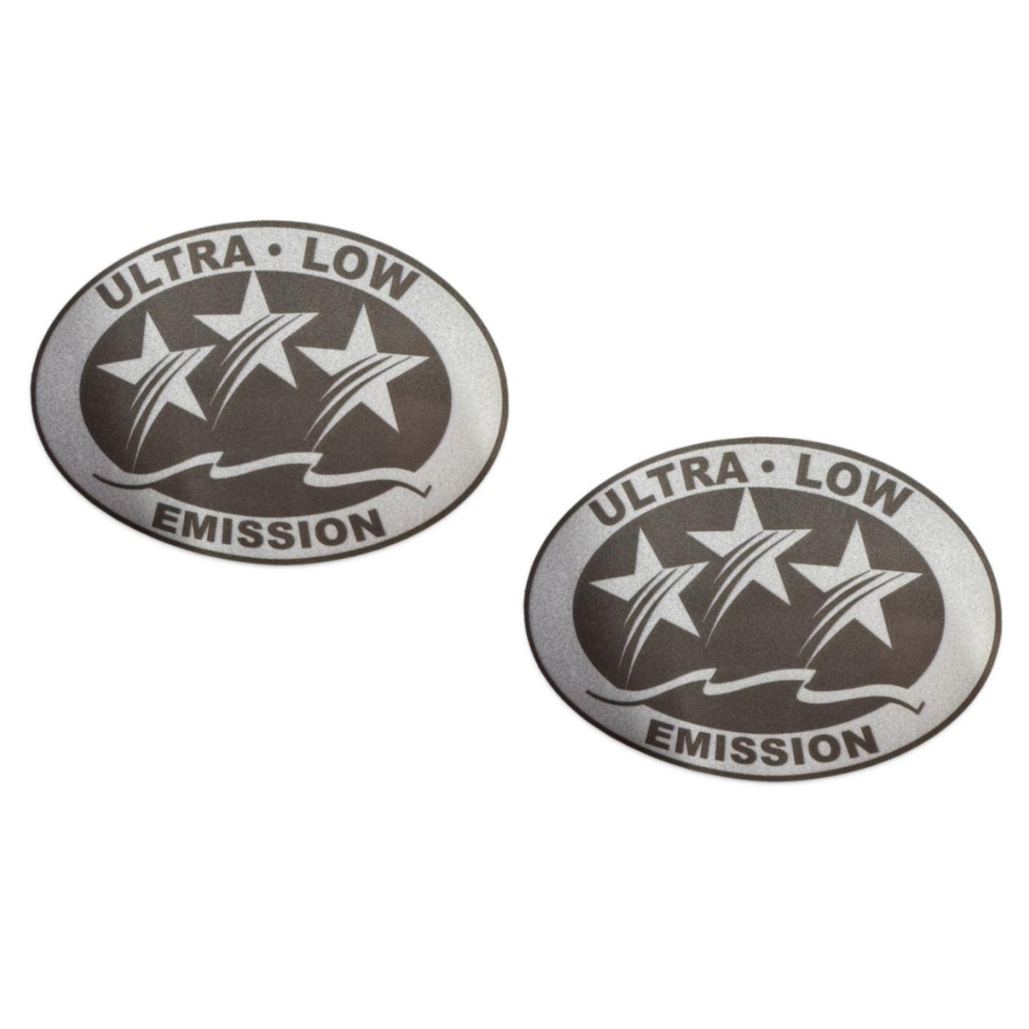 2X Ultra Low Emission Outboard Graphic Sticker for California DOT