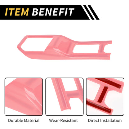 4WD Gear Shift Panel Cover Trim for Jeep Wrangler JL JLU (2018–2024) Pink