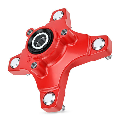 Set of 2 Red Wheel Hubs for Honda TRX400X (2009–2014)