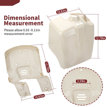 Beige Fender Set for Honda Ruckus 50 (2003–2024)