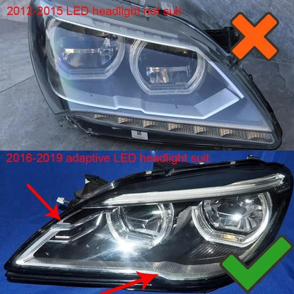 2X White Angel Eye DRL LED Modules for BMW 6 Series (2016–2019)