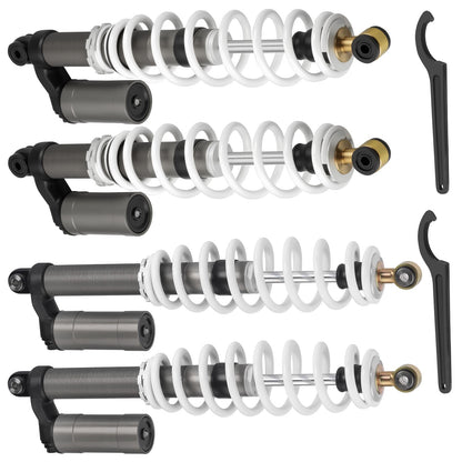 Set of 2 Front & Rear Shock Absorbers for Polaris RZR 800 S EFI (2009–2012)