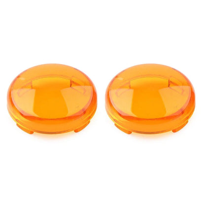 Smoke Turn Signal Lens Covers for Harley Touring Softail Dyna