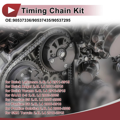 Timing Chain Kit No. 90537435 for Buick LaCrosse Verano Regal (2010–2017)