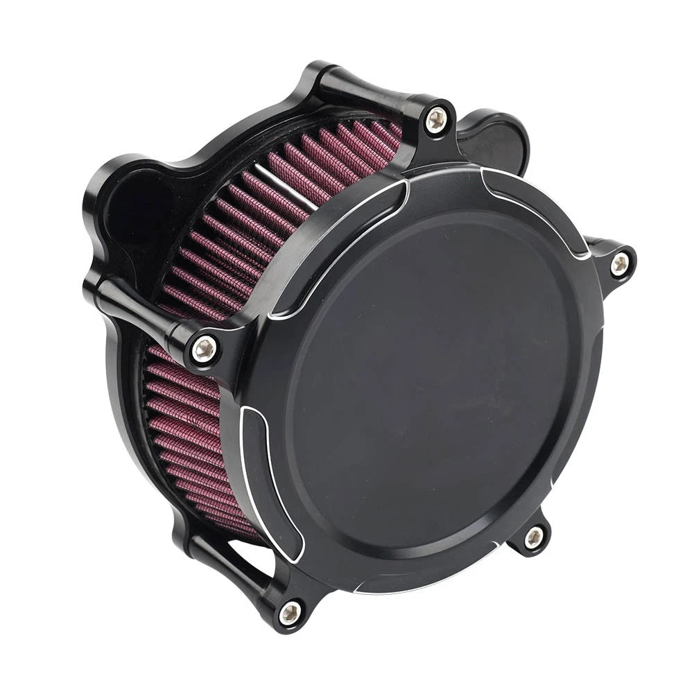 Motorcycle Air Filter Intake Cleaner for Harley Dyna, Street Bob, Softail