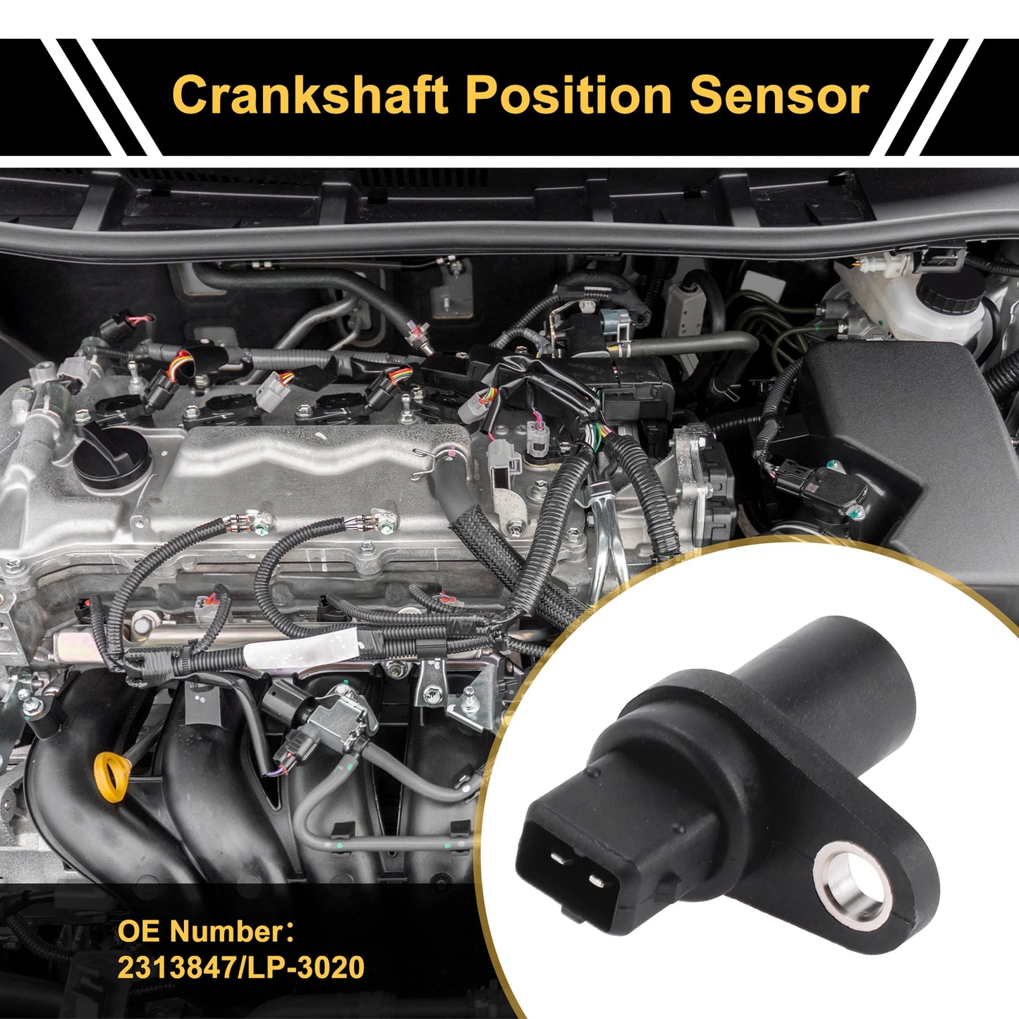 Crankshaft Position Sensor No.2313847 for Chevrolet Lanos (2005–2010)