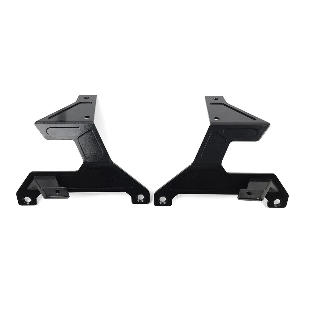 Dual A-Pillar Light Mounting Brackets for Jeep Wrangler JL Gladiator JT (2018-2023)