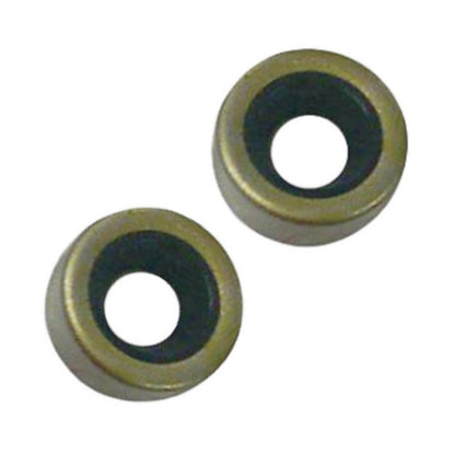 Set of 2 Water Pump Housing Oil Seals for Mercury 3.9-9.8 HP Outboard