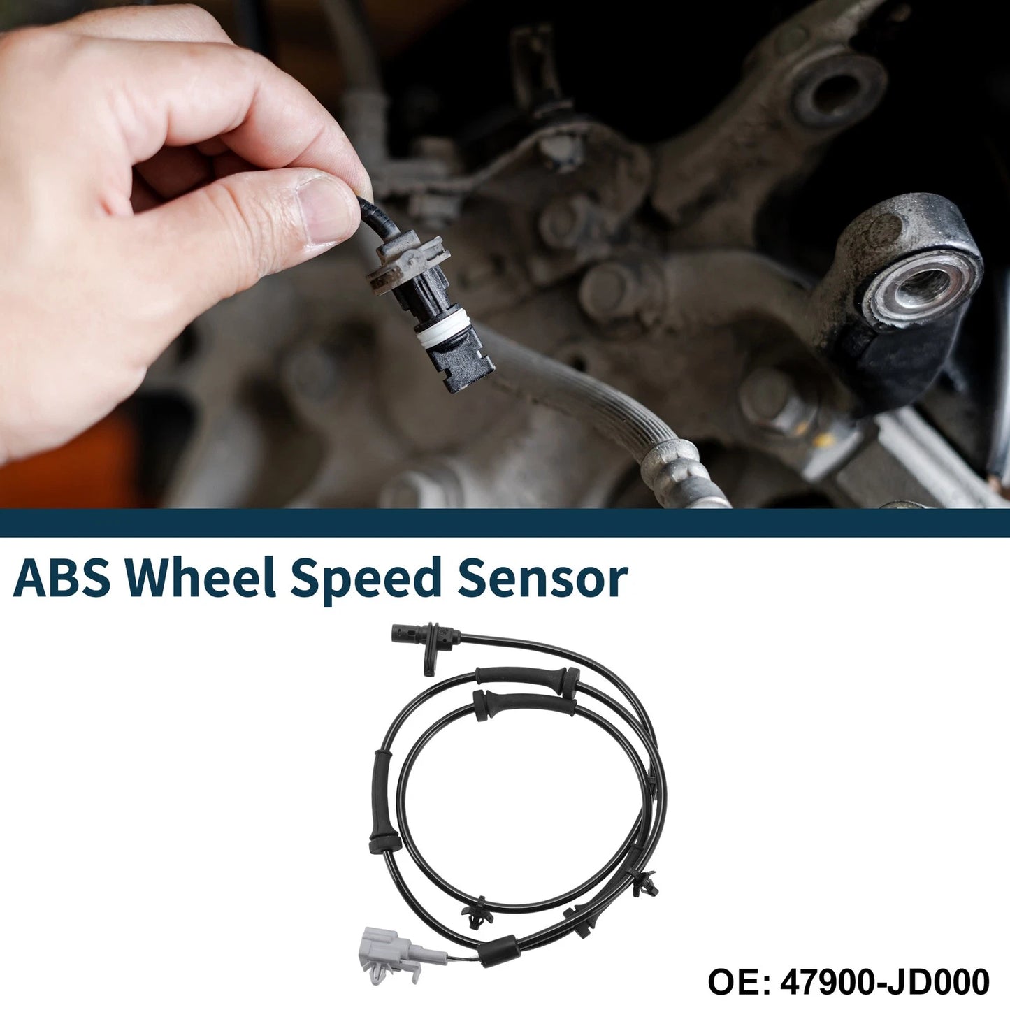 ABS Wheel Speed Sensor No. 47900-JD000 for Nissan Qashqai (2007–2012)