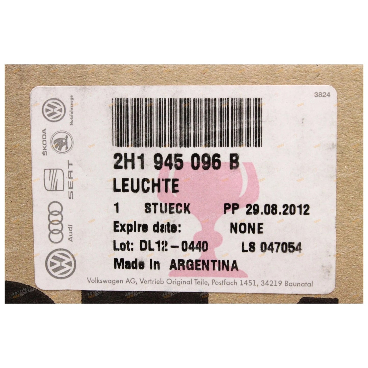 Genuine RH Tail Light for VW Amarok 2H (2010–Present)
