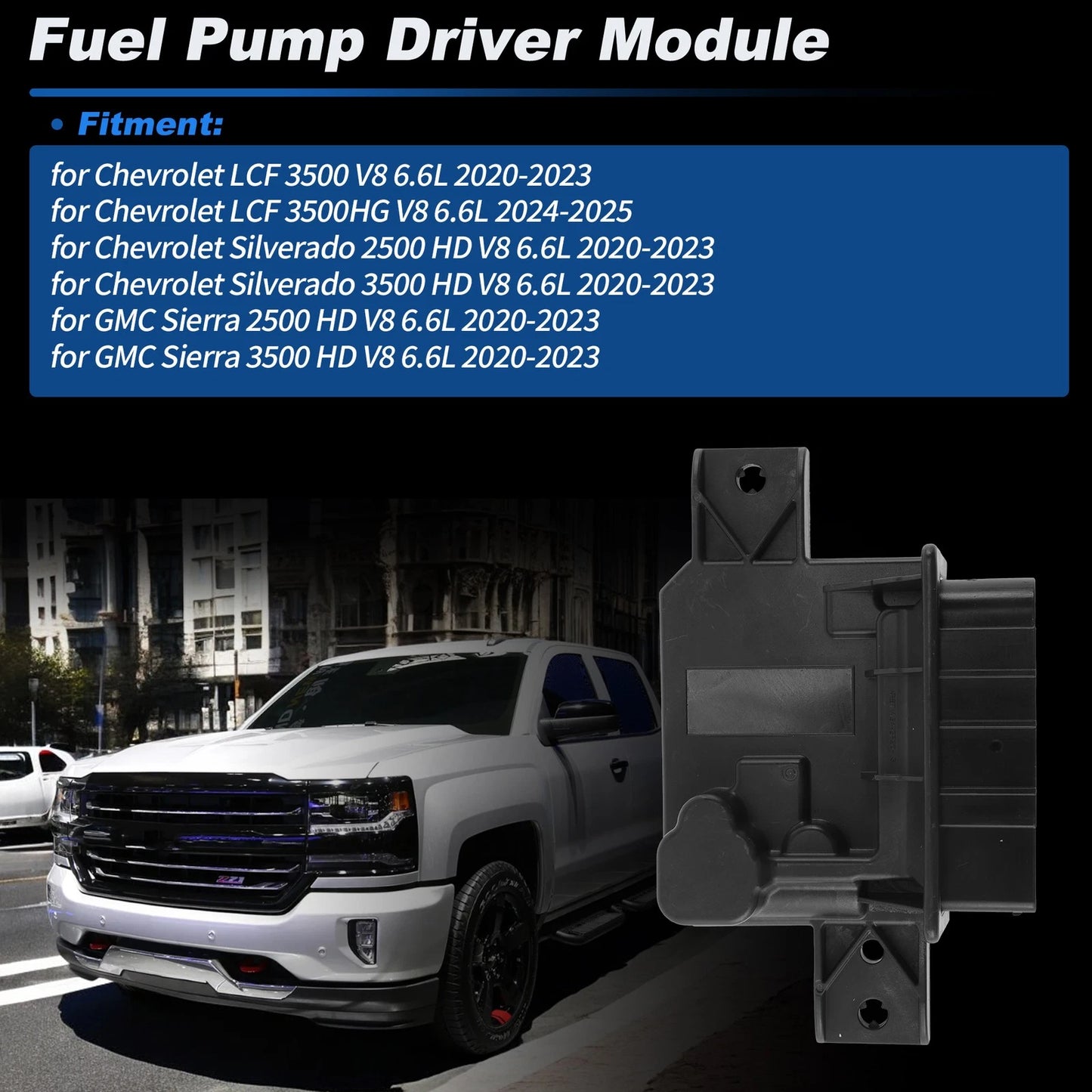 Fuel Pump Control Module No.13540028 for Chevrolet LCF 3500 (2020–2023)