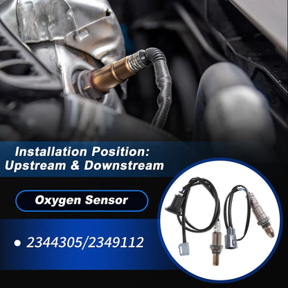 2X Upstream & Downstream Oxygen Sensor for Toyota Corolla 1.8L L4 (2011–2013)